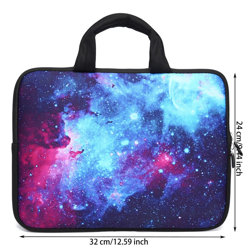 Baocool 11 11.6 12 12.1 12.5 inch Laptop Carrying Bag Chromebook Case Notebook Ultrabook Bag Tablet Cover Neoprene Sleeve for Apple MacBook Air Samsung Google Acer HP DELL Lenovo Asus (Galaxy) - Image 4